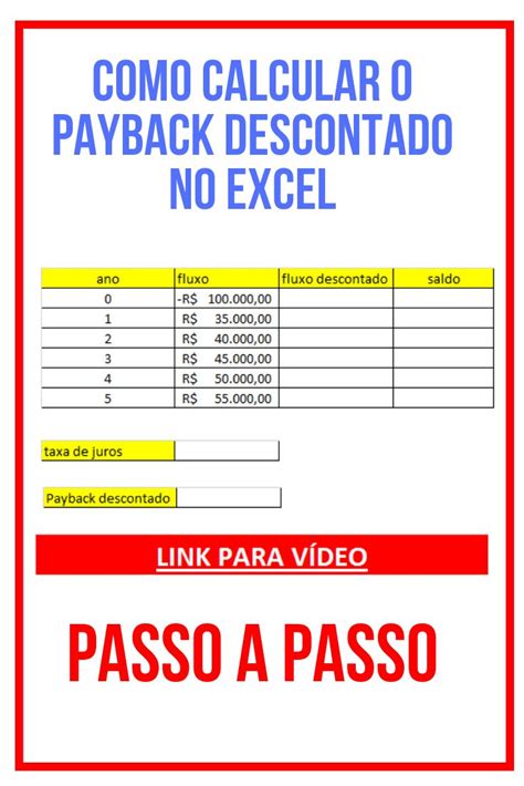 Pin em Excel passo a passo